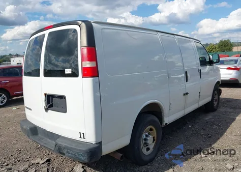 2011 Chevrolet Express 2500 Work Van from USA, damaged, VIN 1GCWGFCA2B1162013